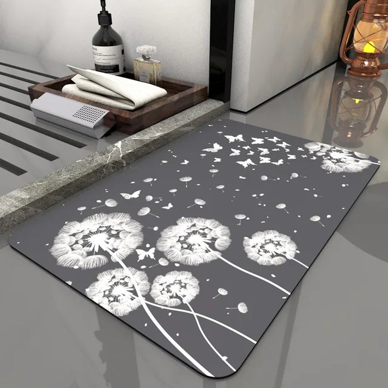 Diatom Deluxe -  Bath Mat - Pattern